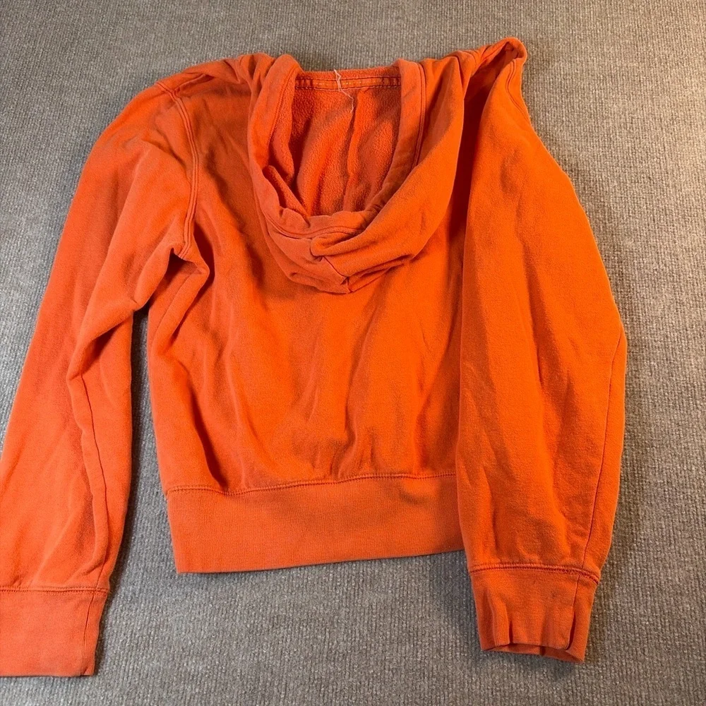 Aeropostale Women's Orange Hoodie 1407
